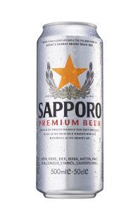 Sapporo 0.5л в банке photo