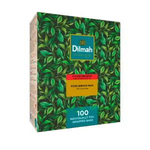 Цейлонский черный чай листовой DILMAH ENGLISH BREAKFAST 100х2г photo