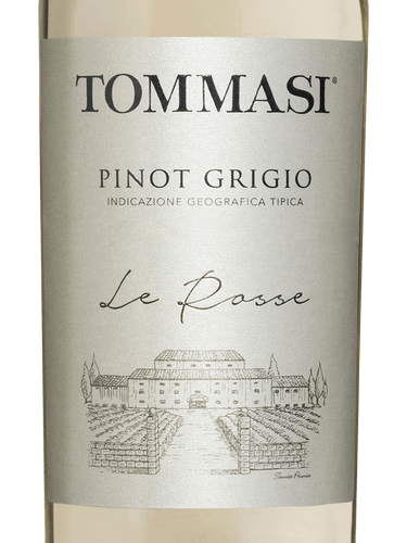 Tommasi le Rosse Pinot Grigio IGT photo 3