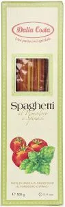 Dalla costa spaghetti al pomodoro spinaci 500 гр. photo