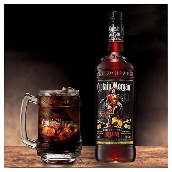 Captain Morgan Dark Rum 0,7 photo 2
